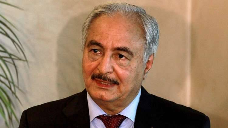 وصول قائد الجيش الوطني الليبي المشير خليفة حفتر إلى بنغازي