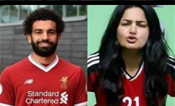 الراقصة سما تتسبب بخلاف بين محمد صلاح وزوجته (صورة)