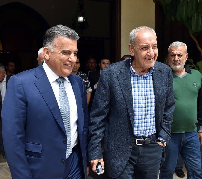 بري التقى وفودا شعبية في المصيلح ابراهيم: مرتاح لسير الانتخابات واقتراع المغتربين مسألة نفتخر بها