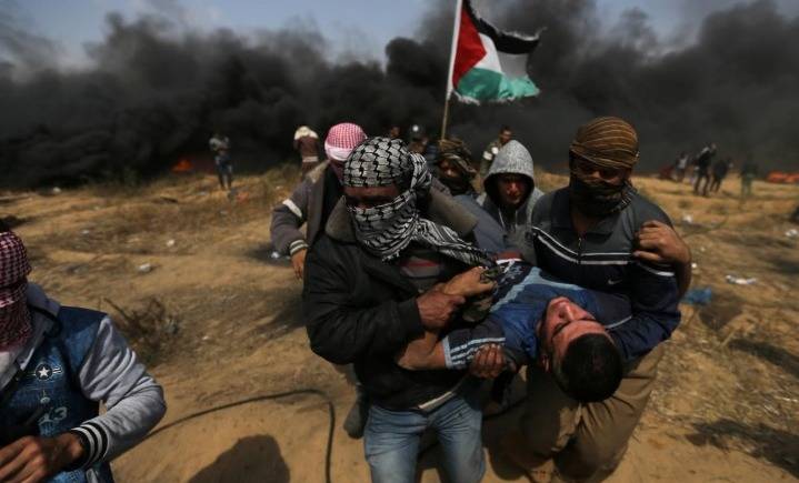 الجيش الإسرائيلي يقتل 3 محتجين ويصيب 400 في غزة