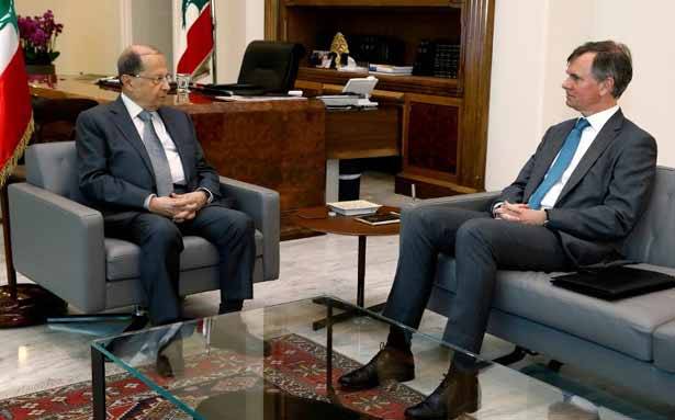 عون لشورتر: العبارات الواردة في بيان بروكسل مُلتبسة 
وتتناقض مع توجّهات الدولة ولبنان يتمّسك بعودة النازحين الآمنة
