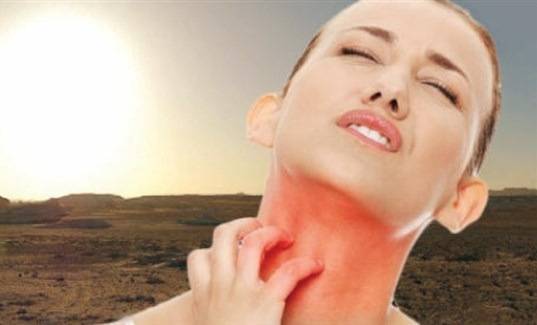 هذه الأعراض تنذر بحساسية الشمس