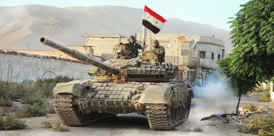 بالفيديو..معارك عنيفة بين قوات النظام السوري وتنظيم الدولة الاسلامية في جنوب دمشق