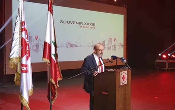 الصليب الاحمر أحيا الذكرى 33 لـ 15 من شهدائه
الصراف: المتطوعون أثبتوا تشبثهم بالوحدة