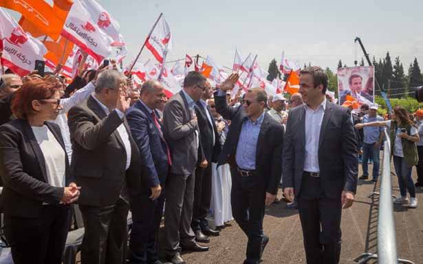 مهرجان انتخابي بدعوة من التيار الوطني وحركة الاستقلال
باسيل: لم نلغ أحداً ولن نقبل أن يلغينا أحد
معوض: اضعاف العهد لا يحقق السيادة