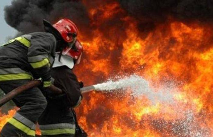 اندلاع حريق في أحد مخيمات النازحين السوريين في ضهور بحنين المنية