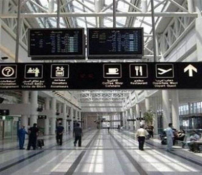 إرتفاع حركة المسافرين عبر المطار في شهر نيسان