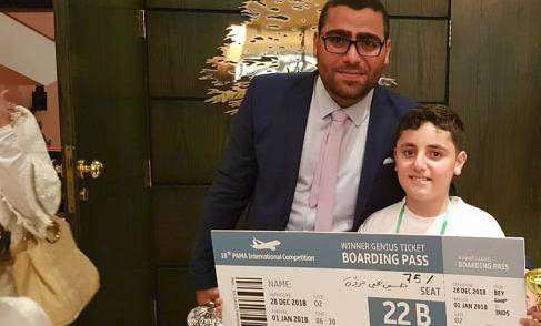 طفل لبناني عبقري يتأهل للمشاركة بمسابقة عالمية.. تعرفوا اليه