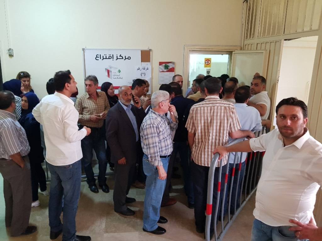 نسبة الاقتراع في سرايا حلبا بلغت 71 %