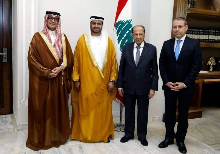 عون: لأفضل العلاقات مع الدول العربية ولبنان لن يكون ساحة للتدخل بشؤونها