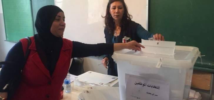 نسبة الاقتراع في انتخابات الموظفين ببعلبك بلغت 20 بالمئة