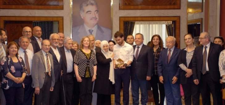 بهية الحريري: صيدا أعطت الوطن رجالات كبارا واليوم تعطي العالم مبدعين