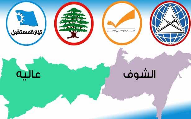 شدّ حبال بين القوات والوطني الحر على المقعد الارثوذكسي في عاليه وارتياح كاثوليكي في الشوف