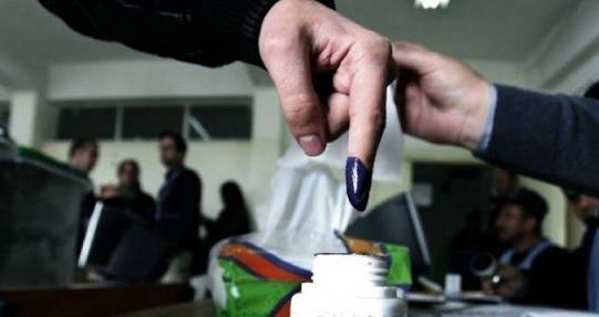 اقفال صندوق الانتخاب في سراي جبيل واقتراع 264 من اصل 284