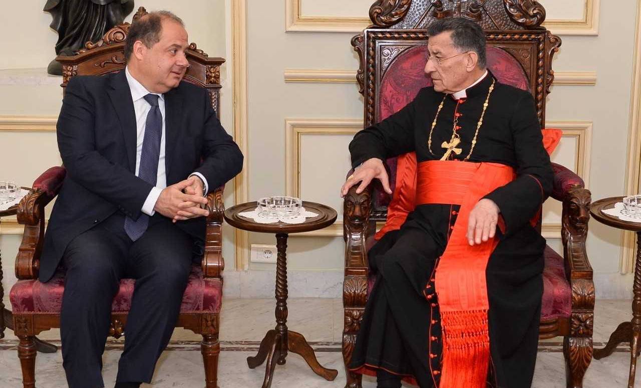 الراعي بحث وشارل عربيد انطلاقة "المجلس الإقتصادي الإجتماعي"