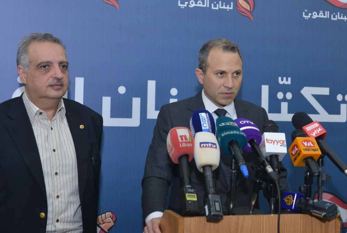 باسيل : التغيير بدأ في الجبل ــ إرسلان: ندعم العهد
الإجتماع الأوّل لـ «تكتل لبنان القوي»
نحن الدعامة الأساسيّة لعون والعهد