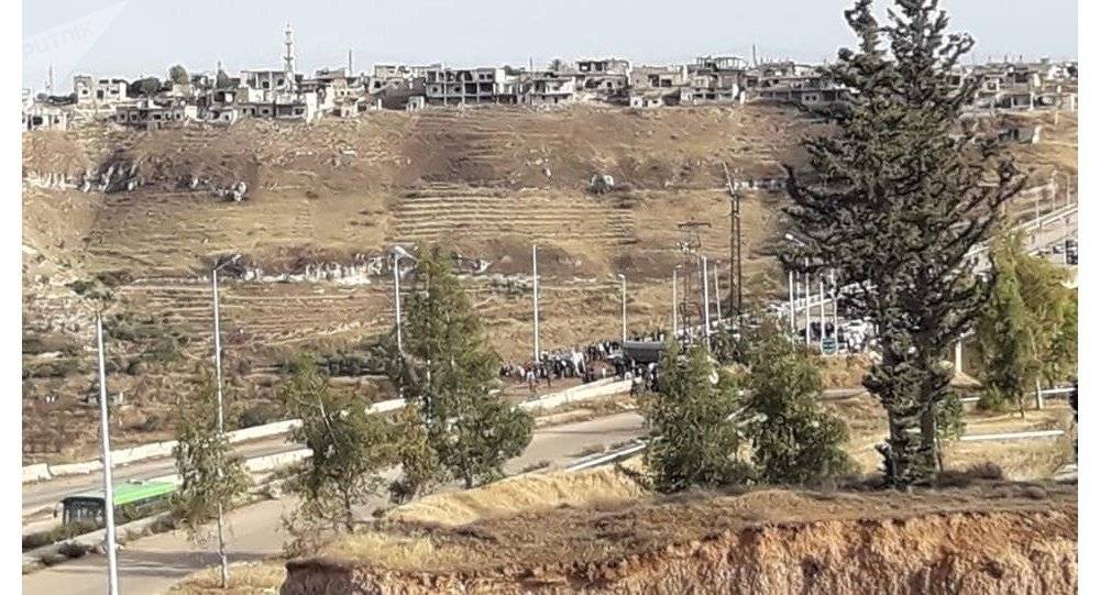 فيديو... كيف بدت مناطق المسلحين الواقعة على طريق حمص - حماة