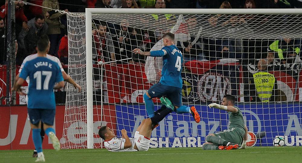 بالفيديو... أهداف مباراة إشبيلية وريال مدريد في الدوري الإسباني (3-2)