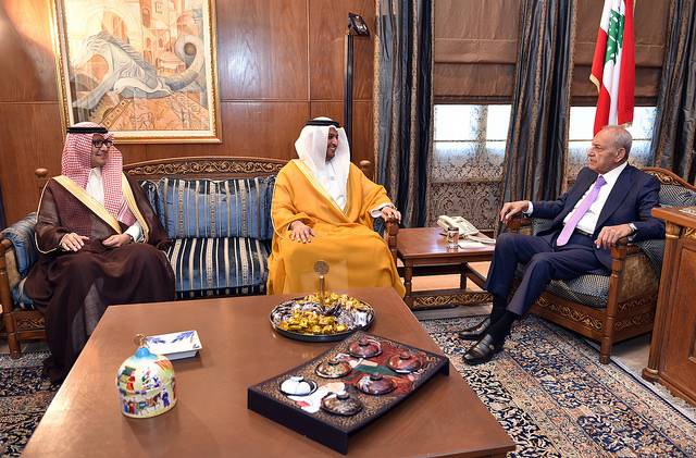بري استقبل سفراء السعودية والامارات والعراق ونوابا مهنئين