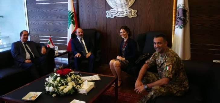 ماذا قالت السفيرة الأميركية​ في لبنان خلال لقائها الصراف؟