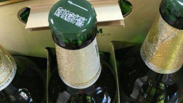 علم السعودية على منتجات كحول.. ما القصة؟