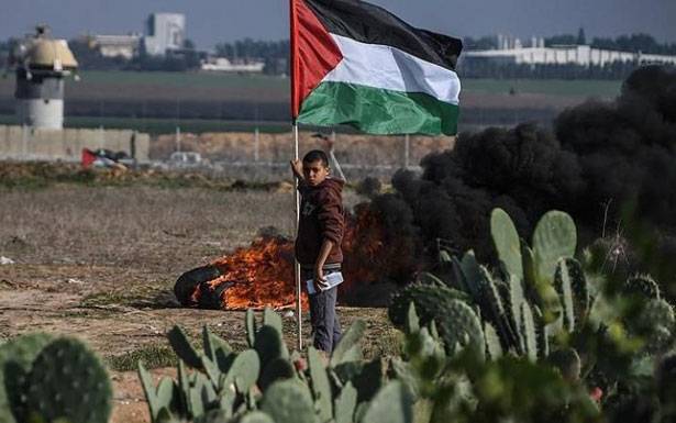 السفراء العرب زاروا سفارة فلسطين مُتضامنين