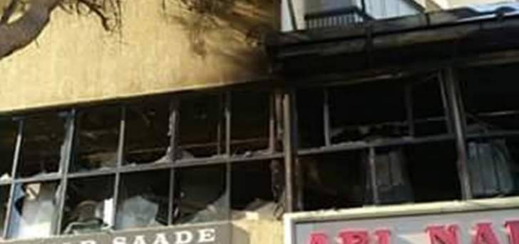 الدفاع المدني: إخماد حريق داخل نادي رياضي في الفنار والأضرار مادية