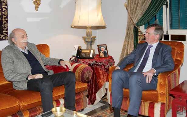 رئيس «اللقاء الديموقراطي» التقى سفيري بريطانيا ومصر
