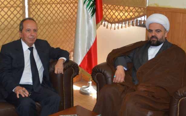 جميل السيّد زار قبلان وأحمد قبلان وفضل الله