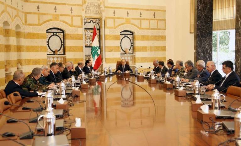 المجلس الأعلى للدفاع يبحث الأوضاع الأمنية في بعبدا