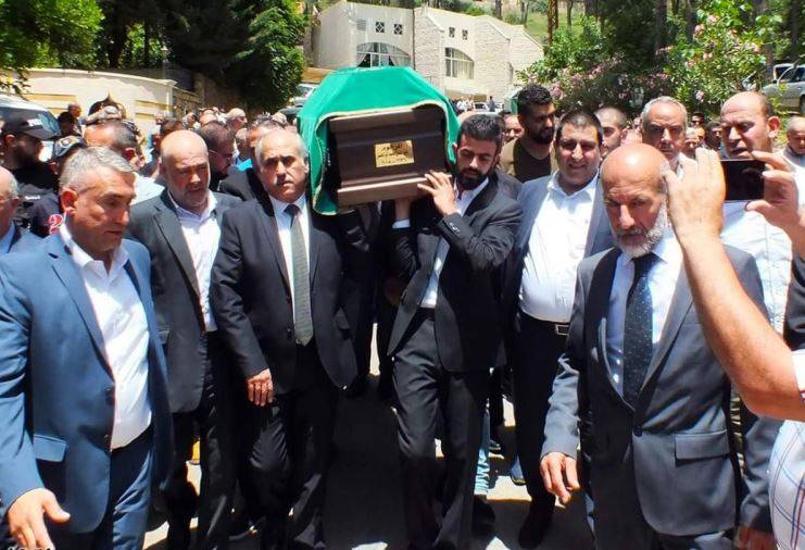 تشييع والد النائب أبو الحسن في بتخنيه