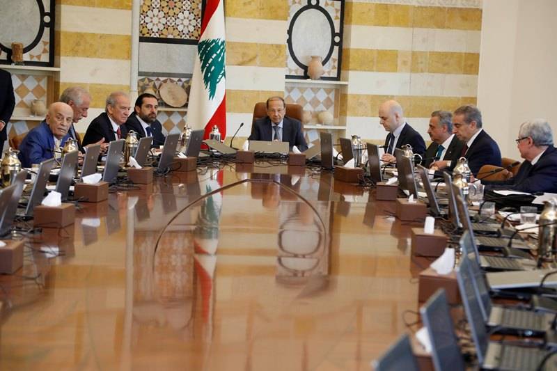 عون : دعم فرنسي للبنان بعدم تبني الموقف الصادر عن مؤتمر بروكسيل عن النازحين