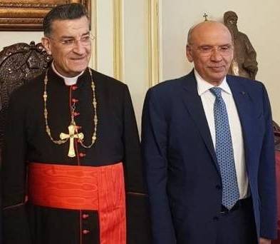النائب مصطفى الحسيني وبكركي