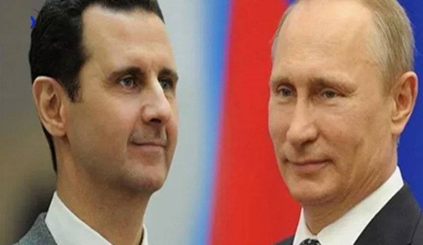 خلاف على نقطتين بين الرئيس الروسي بوتين والرئيس السوري بشار الاسد