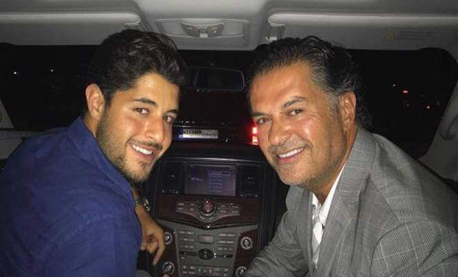 بالصورة- راغب علامة يعايد نجله خالد في عيد ميلاده.. ماذا قال؟