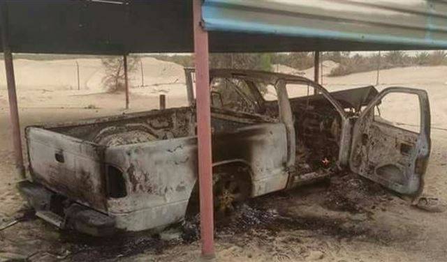 بالصور: قتلى وجرحى بتفجير انتحاري في ليبيا