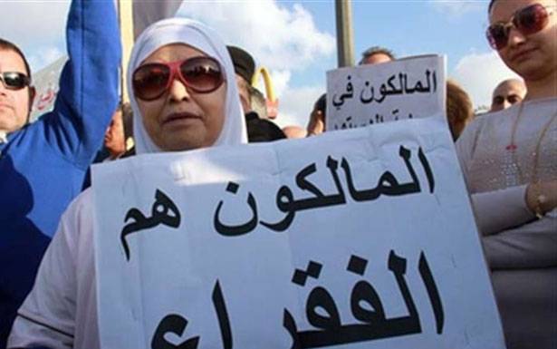 «لجنة الدفاع عن حقوق المستأجرين» : القانون الأسود ساقط
