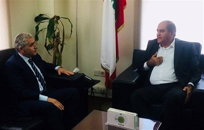 الخطيب التقى رئيس مجلس بلديّة بيروت