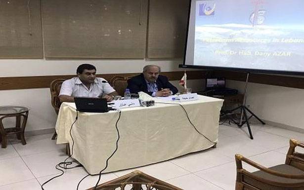 ندوة عن النفط في البرّ اللبناني في إنطلياس