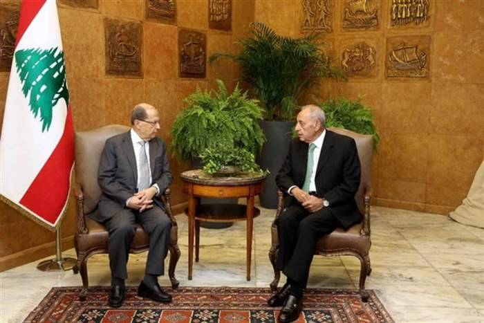 بري وصل الى قصر بعبدا ويلتقي عون