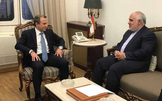 فتحعلي التقى باسيل ودريان في زيارة وداعية