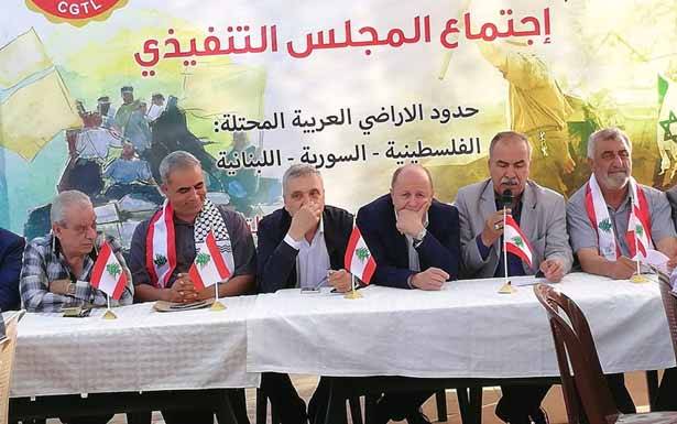 اجتماع استثنائي لـ «العمّالي» في الجنوب بمناسبة عيد التحرير
الأسمر : نخوض معركة لتصحيح الأجور وضدّ البطالة والمزاحمة غير الشرعيّة