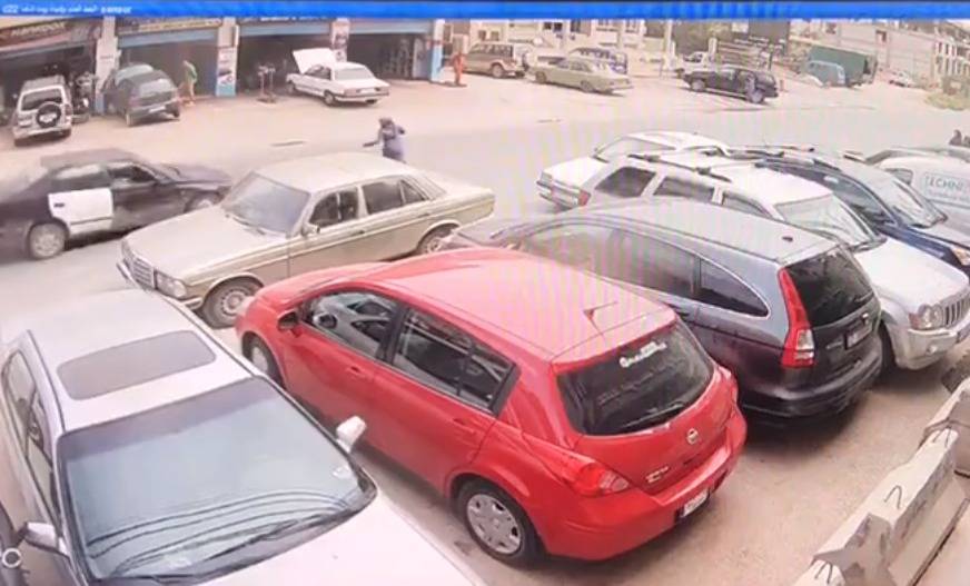 بالفيديو.. حادث صدم مروّع في بدنايل البقاعية