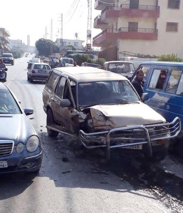 جريحان في حادث سير على طريق الضنية
