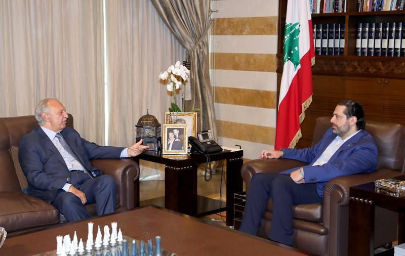 الحريري استقبل الصفدي ومتري وكلودين عون روكز طالبته بحصة حكومية للمرأة