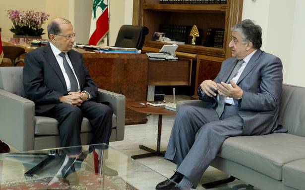 الرئيس عون استقبل البستاني : الانتخابات وراءنا