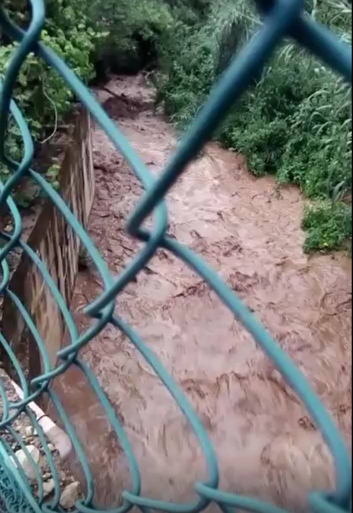 سيول في عكار بسبب الامطار الغزيرة