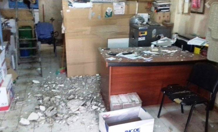 هلعٌ بمبنى في عكار.. انهيارات في استديو تصوير ومحل لبيع البضائع