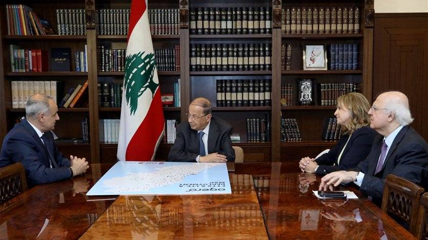 كريدية بعد لقائه عون: خطة نشر شبكة الألياف الضوئية ستساهم بتحسين الإتصالات والانترنت