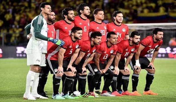 مصر أعلنت تشكيلتها الرسمية للمونديال